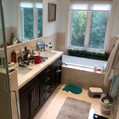 Before - Tub
