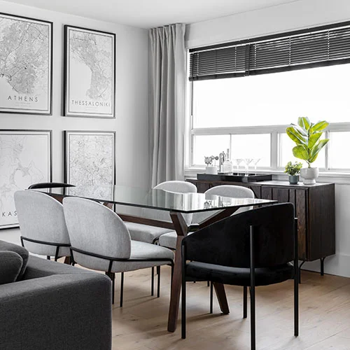 After - Dining & Living Rooms
